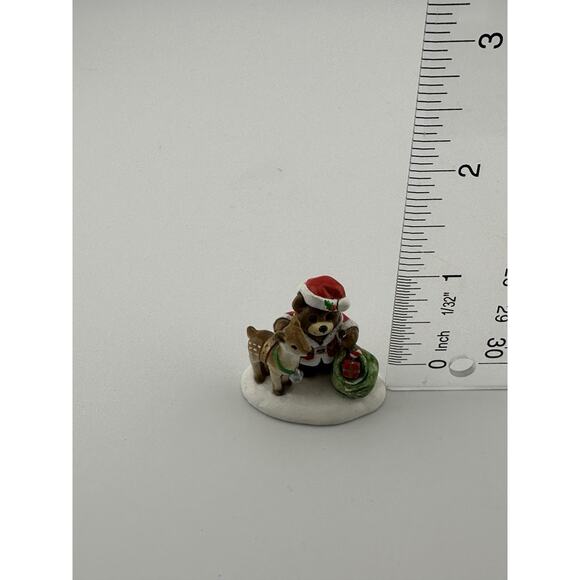 Wee Forest Folk " Santa Bear" Donna Petersen 1984 Retired Rare - Picture 8 of 9